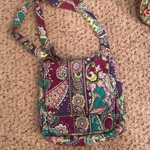 Medium Heather Vera Bradley crossbody bag. Retired print